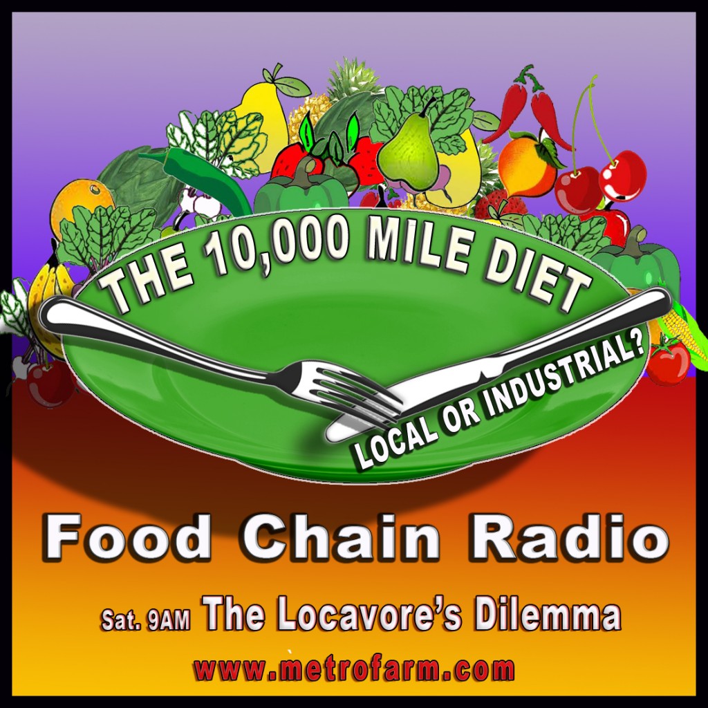 Michael Olson Food Chain Radio: WhIch food is economically most efficient:  local or distant?
