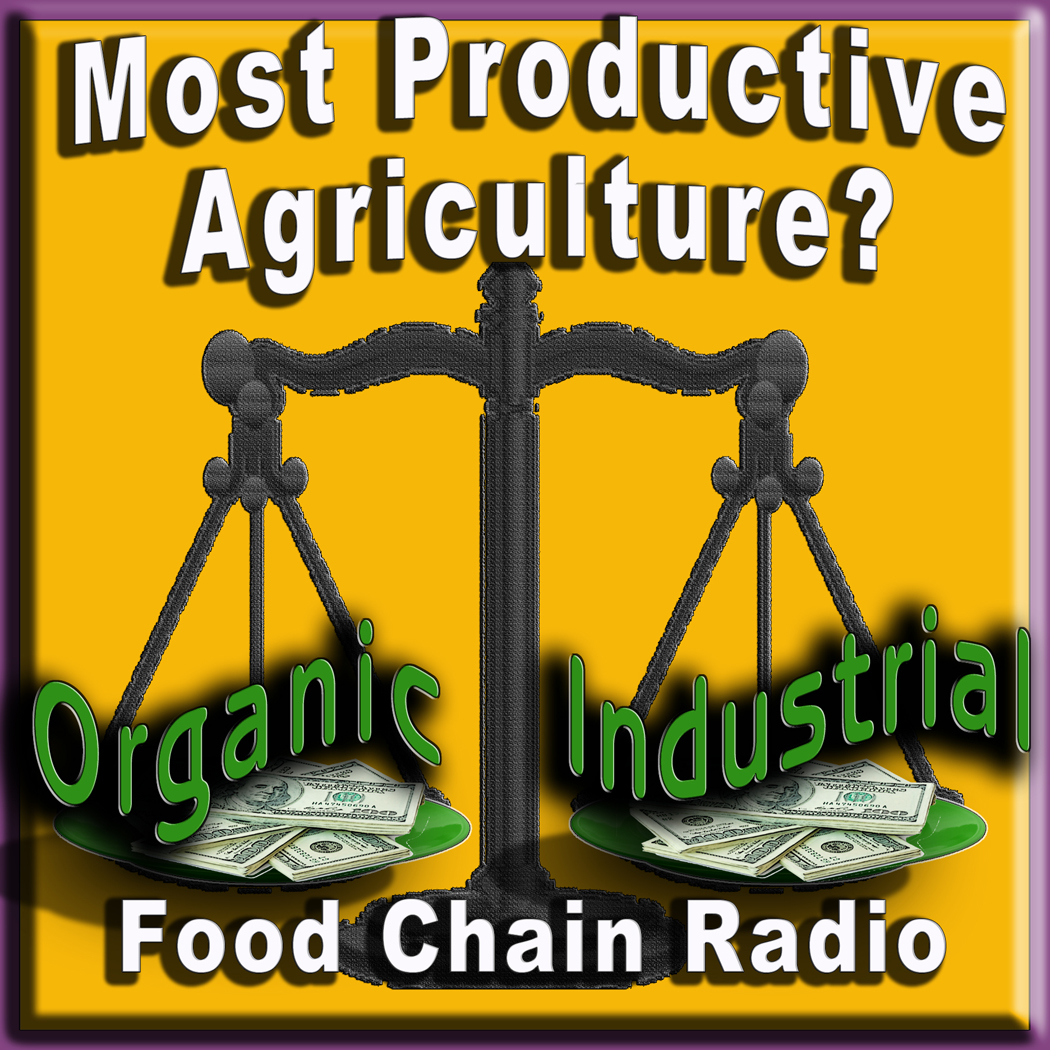 Michael Olson Food Chain Radio: Which agriculture is most productive: industrial or organic?