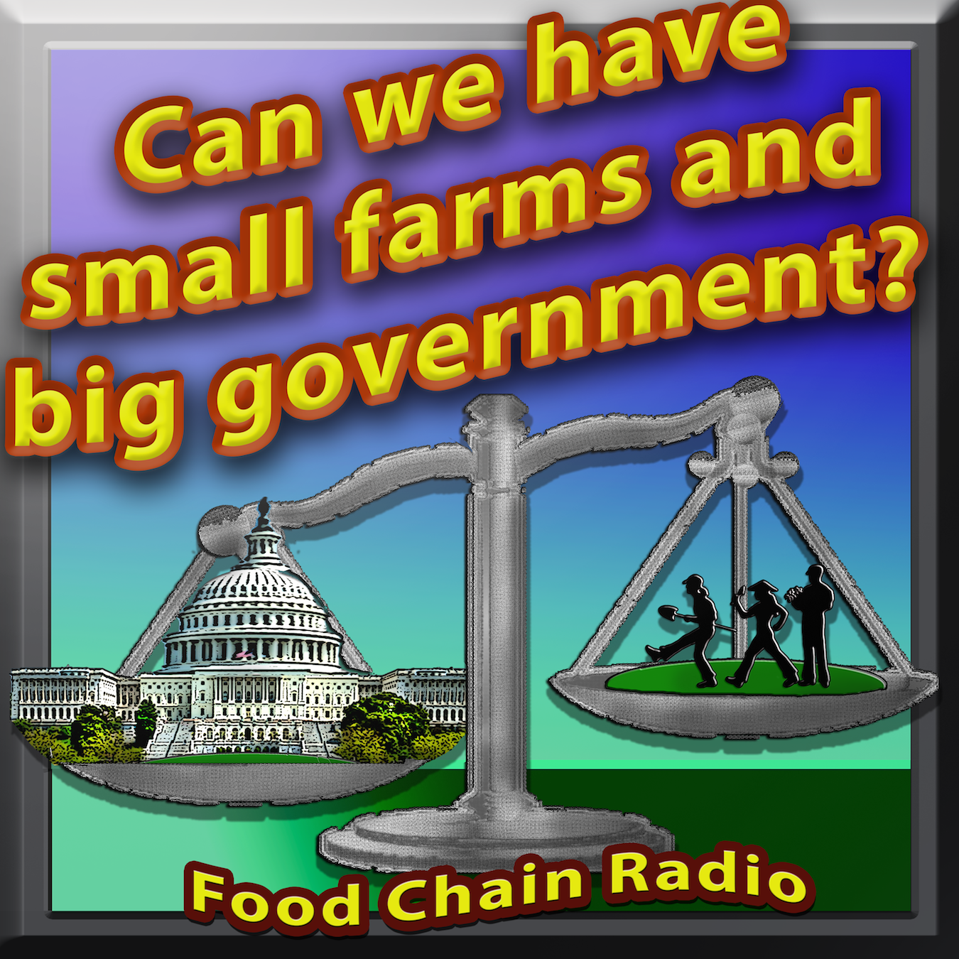 Michael Olson Food Chain Radio – Can we have small farms and big government?