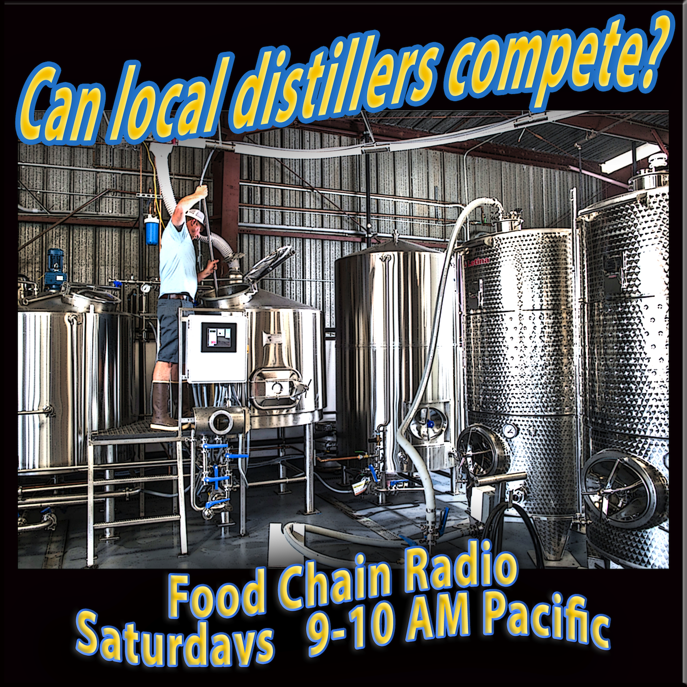 Michael Olson Food Chain Radio – Can local distillers successfully compete in a marketplace dominated by multinational distillers?