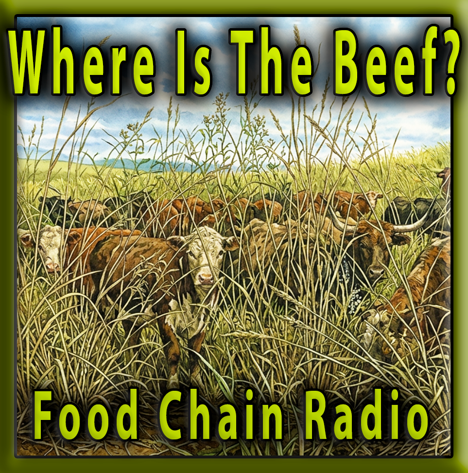 Michael Olson Food Chain Radio – The Shrinking Cattle Herd – Where is the beef?