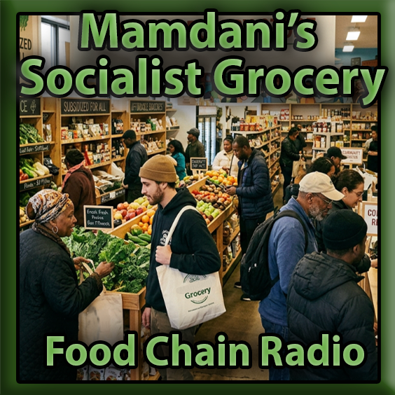 Michael Olson Food Chain Radio – Mamdani’s Great Leap Forward - Subsidized Grocery